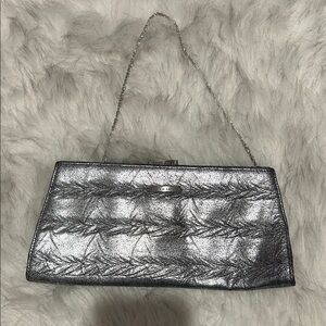 Charlie Lapson Silver Purse